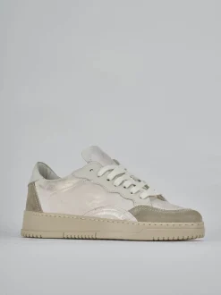 Sneakers pelle oro