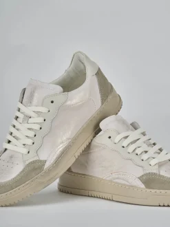 Sneakers pelle oro