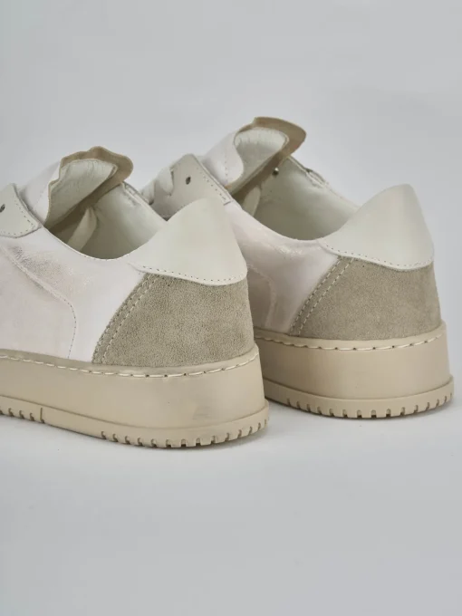 Sneakers pelle oro