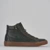 Sneakers pelle verde
