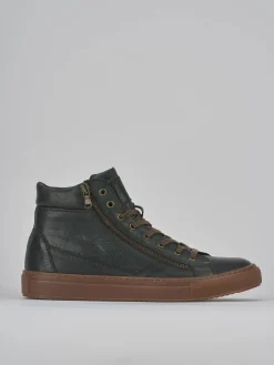 Sneakers pelle verde