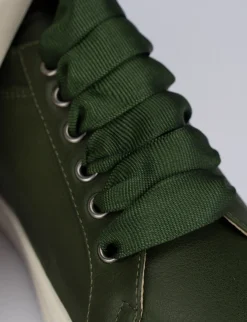 Sneakers pelle verde