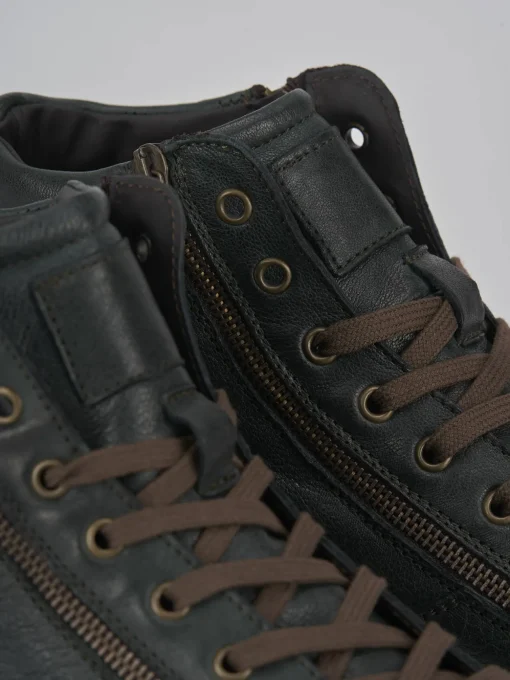 Sneakers pelle verde