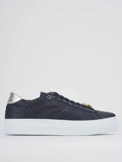 Sneakers pitone blu