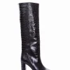 stivale tacco 9 cm nero