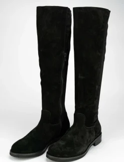 stivale elasticizzato tacco 2 cm nero