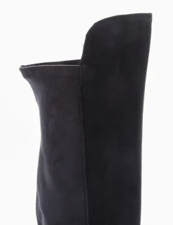 stivale tacco 5 cm blu