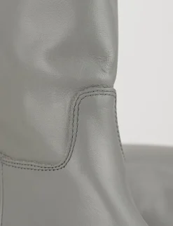 Stivale tacco 2 cm grigio