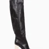 stivale tacco 8 cm nero
