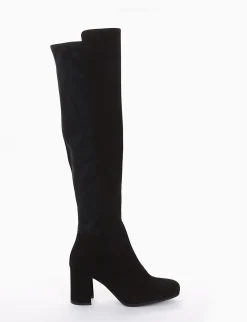 stivale tacco 3 cm nero