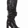 stivale tacco 9 cm nero