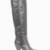 stivale tacco 9 cm nero
