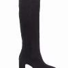 stivale tacco 7 cm nero
