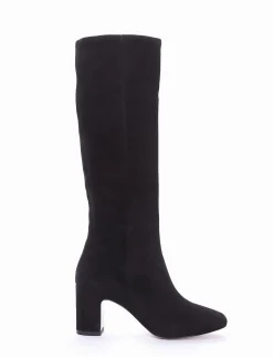 stivale tacco 7 cm nero