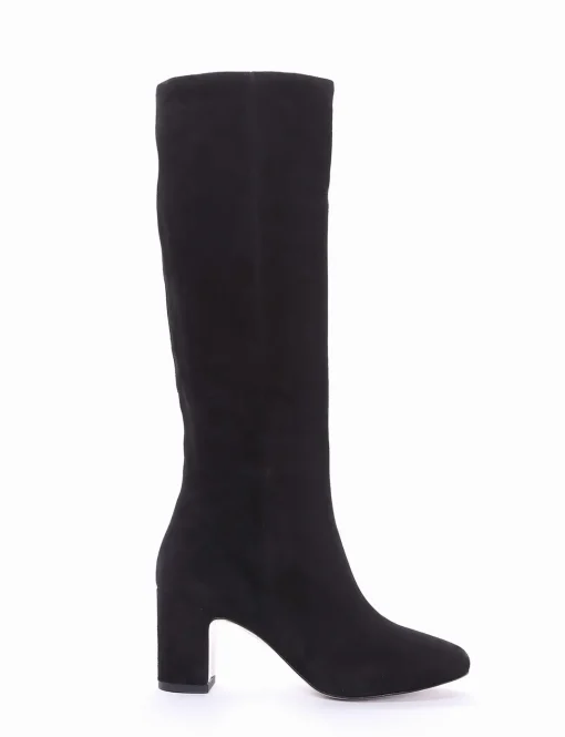 stivale tacco 7 cm nero