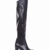 stivale tacco 8 cm nero