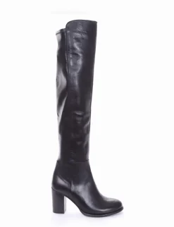 stivale tacco 8 cm nero