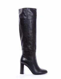 stivale tacco 9 cm nero