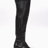 stivale tacco 4 cm nero