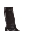 stivale tacco 2 cm nero