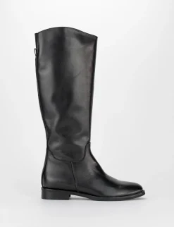 Stivale tacco 3 cm nero