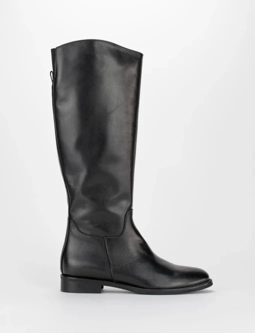Stivale tacco 3 cm nero