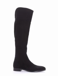 stivale tacco 2 cm nero