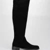 Stivale tacco 3 cm nero