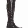 stivale tacco 2 cm nero