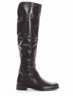 stivale tacco 2 cm nero