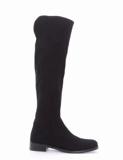 stivale tacco 2 cm nero