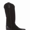Stivale tacco 3 cm nero