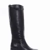 stivale tacco 2 cm nero