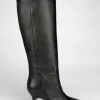 Stivale tacco 9 cm nero