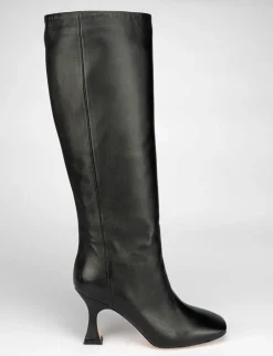 Stivale tacco 9 cm nero