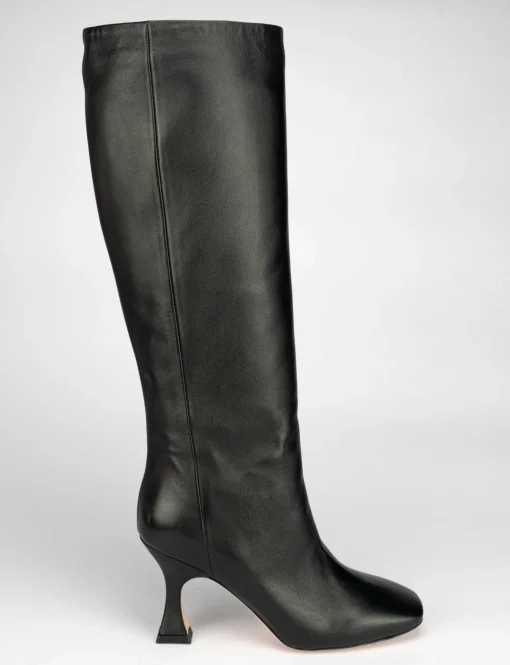 Stivale tacco 9 cm nero