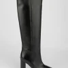 Stivale tacco 9 cm nero