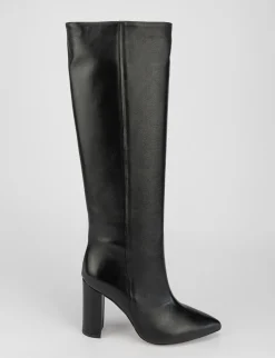 Stivale tacco 9 cm nero