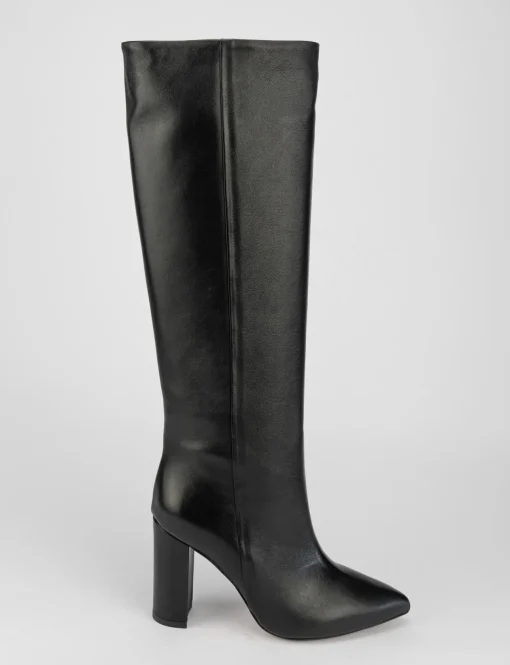 Stivale tacco 9 cm nero