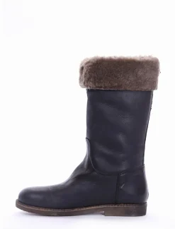 stivale tacco 3 cm nero