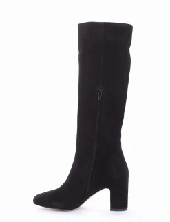 stivale tacco 7 cm nero