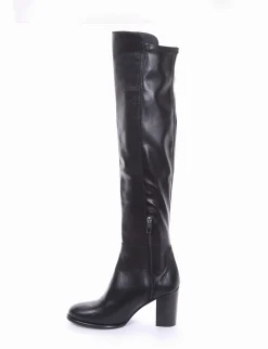 stivale tacco 8 cm nero