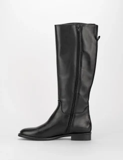Stivale tacco 3 cm nero