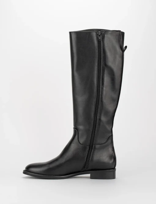 Stivale tacco 3 cm nero