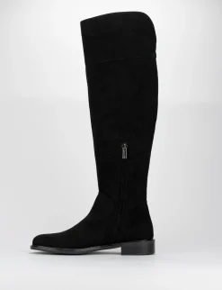 Stivale tacco 3 cm nero