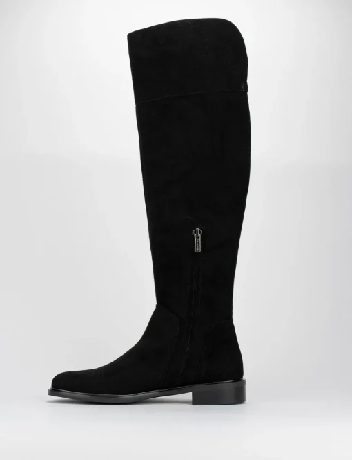 Stivale tacco 3 cm nero