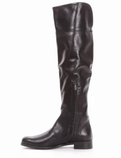 stivale tacco 2 cm nero