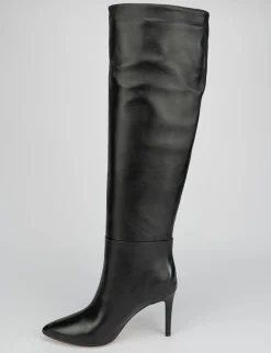 Stivale tacco 9 cm nero