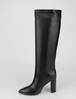 Stivale tacco 9 cm nero