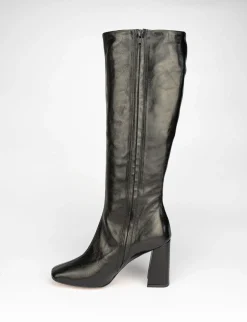 Stivale tacco 9 cm nero